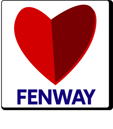 boston fenway citgo sign in the shape of a heart
