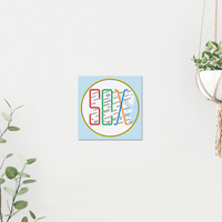 The T | Art Print