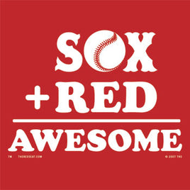 The Awesome Sox Shirt (Youth)-The Red Seat Boston Fenway Park Red Sox
