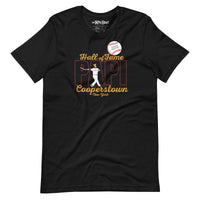 The Hall The Red Seat David Ortiz Boston Red Sox Cooperstown Hall of fame Elvis comeback special design on black unisex t-shirt