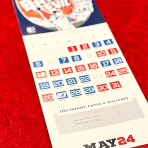 THE RED SEAT 2024 CALENDAR IS IN STOCK AND ON SALE!!
