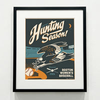 Hunting Season | Boston Women's Baseball | Art Print