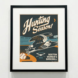 Hunting Season | Boston Women's Baseball | Art Print
