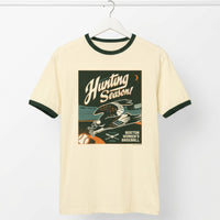 Hunting Season | Boston Women's Baseball | Unisex Ringer Tee