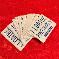You Found It. The Secret I Loathe Pinstripes Card Deck (Free with QR Code)