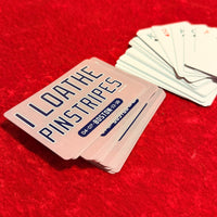 You Found It. The Secret I Loathe Pinstripes Card Deck (Free with QR Code)