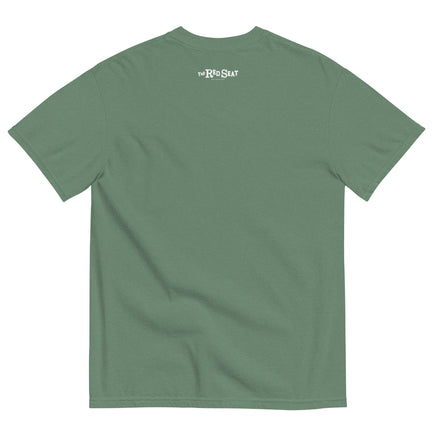 Back view of the light green Monster Scoreboard Turners Union Comfort Colors T-shirt