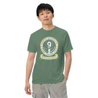 Alternative front view of Monster Scoreboard Turners Union graphic T-shirt in light green