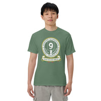 Light green Comfort Colors 1717 Monster Scoreboard Turners Union T-shirt, front mockup
