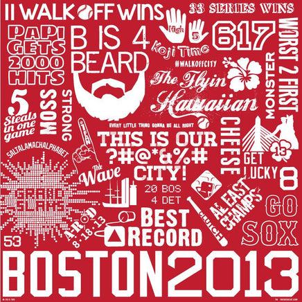 red red sox design from 2013 with many memorable moments the red seat