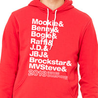 The Red Seat red hoodie 2018 world series champions helvetica list