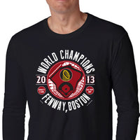 Shouty and Loud-The Red Seat 2013 boston red sox world series champions black unisex long sleeve t-shirt