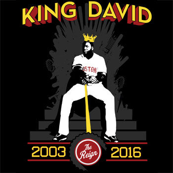 The Reign-The Red Seat black design based on game of thrones with david ortiz boston red sox
