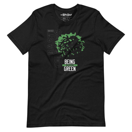 It's Not Easy -The Red Seat Marcus smart green hair 2022 eastern conference champions on black unisex t-shirt