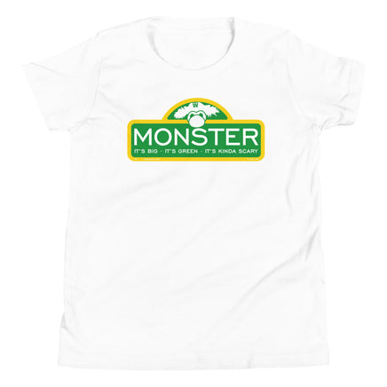 Wallzilla (Youth)-The Red Seat t-shirt with boston red sox green monster as sesame street sign